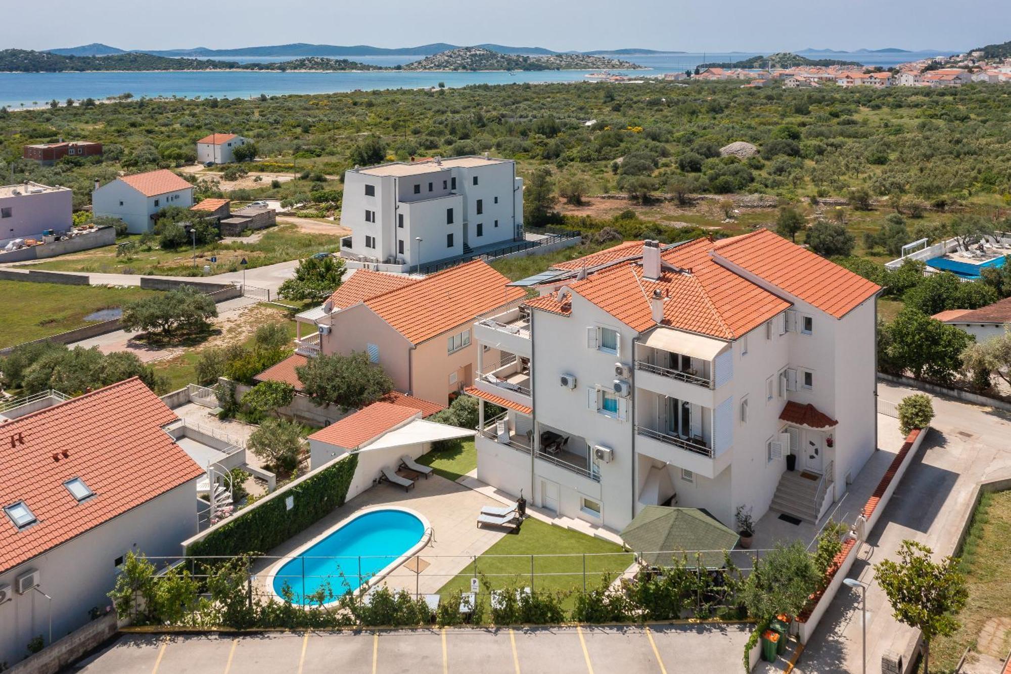 Sea View Apartments Tihi II Vodice Buitenkant foto