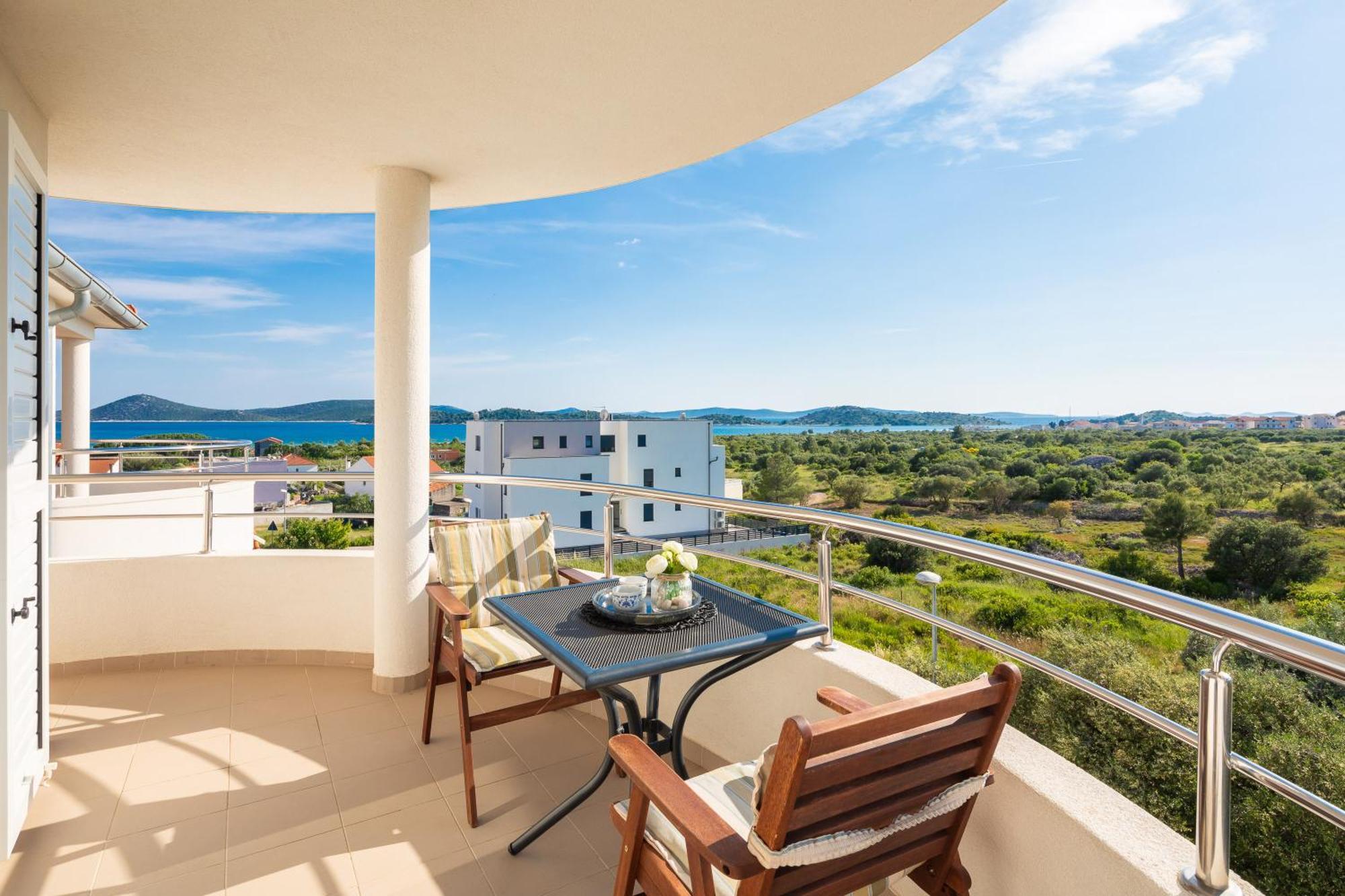 Sea View Apartments Tihi II Vodice Buitenkant foto